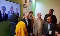 بازدید وزیر میراث فرهنگی و گردشگری کشور از غرفه علوم پزشکی خراسان شمالی
