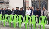 حضور رئیس دانشگاه علوم پزشکی در مراسم سومین روز درگذشت همکار فداکار اورژانس ۱۱۵
