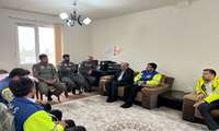 بازدید نوروزی معاون توسعه دانشگاه علوم پزشکی خراسان شمالی از اورژانس هوایی 