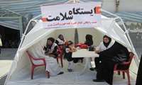 برپایی ايستگاه هاي سلامت در هيئت هاي مذهبي به مناسبت ايام محرم از ٢٥ تا٢٨ شهريور ماه