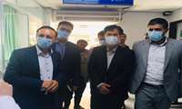 بازدید رئیس دانشگاه علوم پزشکی خراسان شمالی از بیمارستان پورسینا