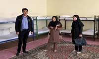 انجام بازدیدهای بهداشتی از خوابگاه های مدارس شبانه روزی شهرستان راز و جرگلان
