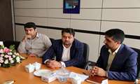 دیدار مدیر روابط عمومی و امور بین الملل دانشگاه علوم پزشکی با سرپرست اداره کل روابط عمومی استانداری خراسان شمالی