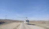 انتقال کودک مبتلا به DKA به بیمارستان توسط اورژانس هوایی